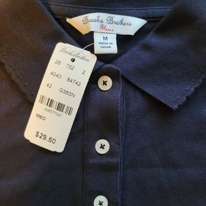 Brooks Brothers navy polo M